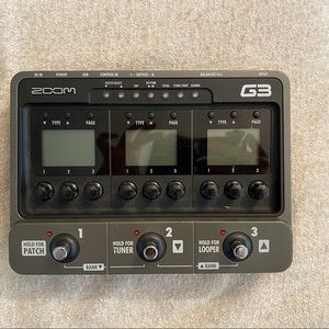 Guitar Effects and Amp Simulator Zoom G3